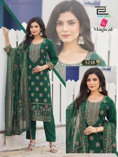 Blue hills magical 3pcs kurti manufacturers and wholesalers tiruppur tamil nadu